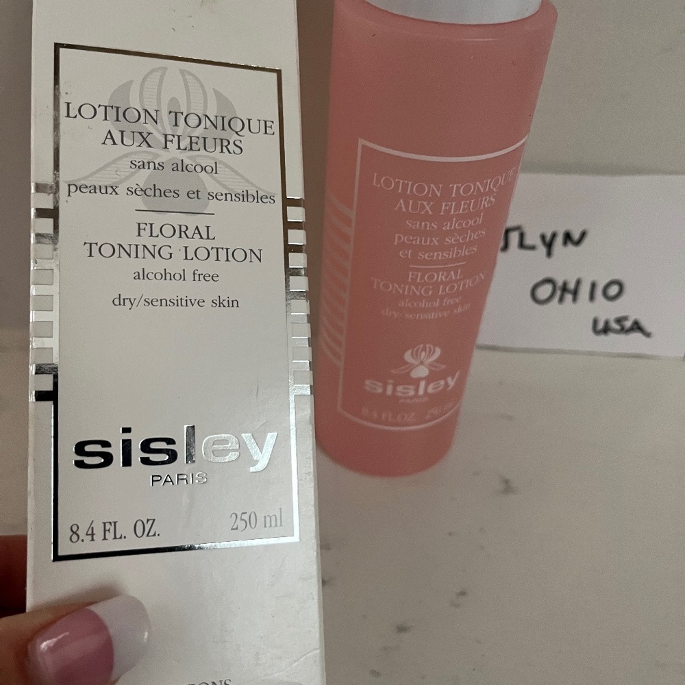 SISLEY Paris FLORAL TONING LOTION 8.4oz toning anti-aging Paris skincare French